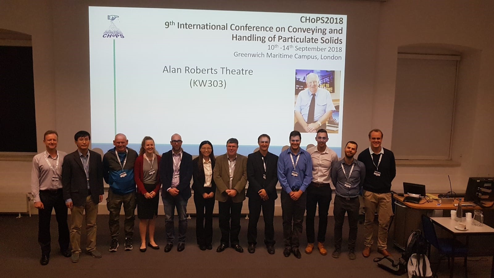 The team at TUNRA Bulk Solids & The Centre for Bulk Solids